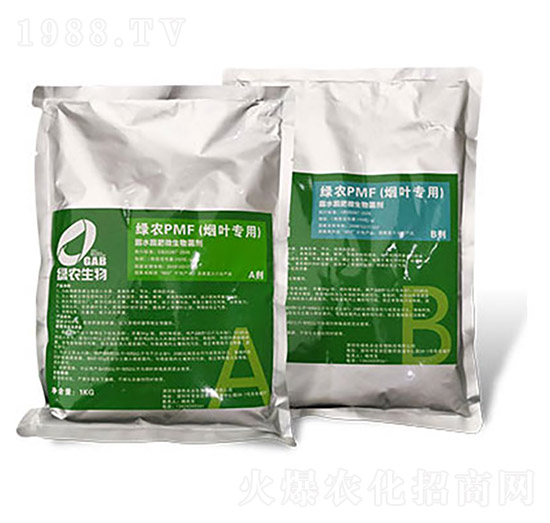 綠農(nóng)PMF（煙葉專(zhuān)用）固水固肥微生物菌劑AB劑-綠色農(nóng)業(yè)