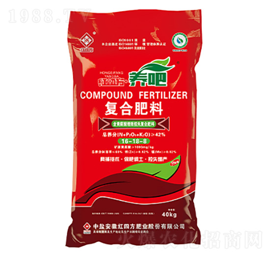增效控失復(fù)合肥料16-8-8-養(yǎng)吧-紅四方
